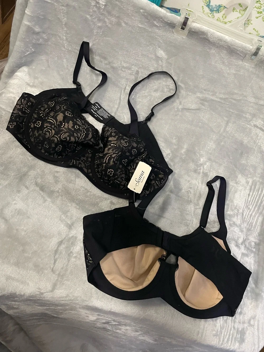 Soma enticing lift full coverage 0716 bra sz 38B bundle of 2